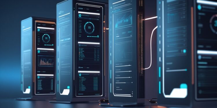 Illustration of automated patching and compliance systems securing IT infrastructure in real time.