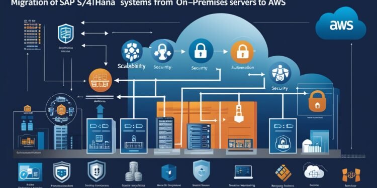 Cloud migration of SAP S/4HANA workloads to AWS infrastructure