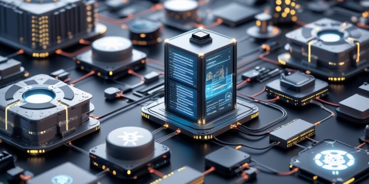 AI infrastructure components supporting generative AI applications across a modern enterprise tech stack.