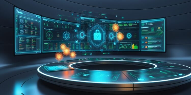 Illustration of cloud-native security workflow with shift-left practices