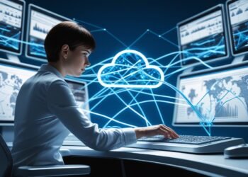 Multicloud architecture diagram showing AWS Direct Connect routing traffic across hybrid and cloud environments.