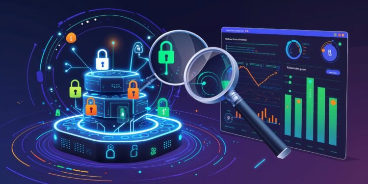 Diagram showing secure Kubernetes cluster architecture with policy enforcement and threat detection.
