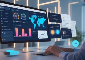 AI BI recommendations dashboard showing insights