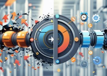 : Visual representation of broken versus optimized DevOps feedback loops