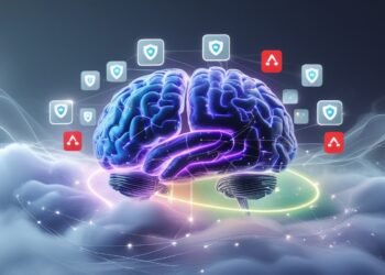 Digital AI brain integrated with SaaS applications inside a secure cloud environment