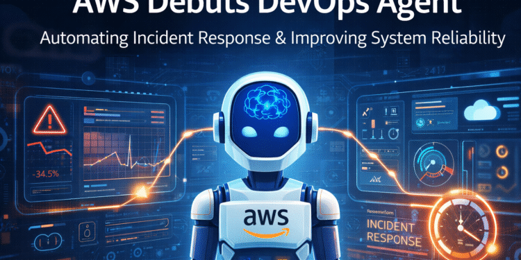 AI-powered AWS DevOps Agent monitoring cloud infrastructure and automating incident response