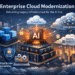 Enterprise cloud modernization infrastructure designed to support AI-driven workloads in a scalable hybrid cloud environment