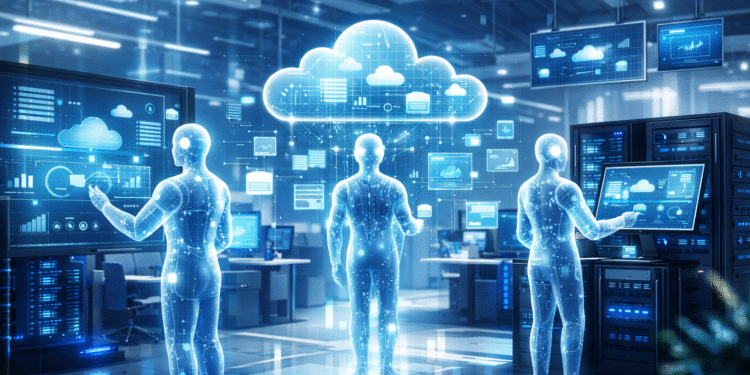 AI agents managing enterprise workflows across cloud and DevOps systems