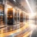 Futuristic AI data center representing Nvidia’s next challenge in inference computing