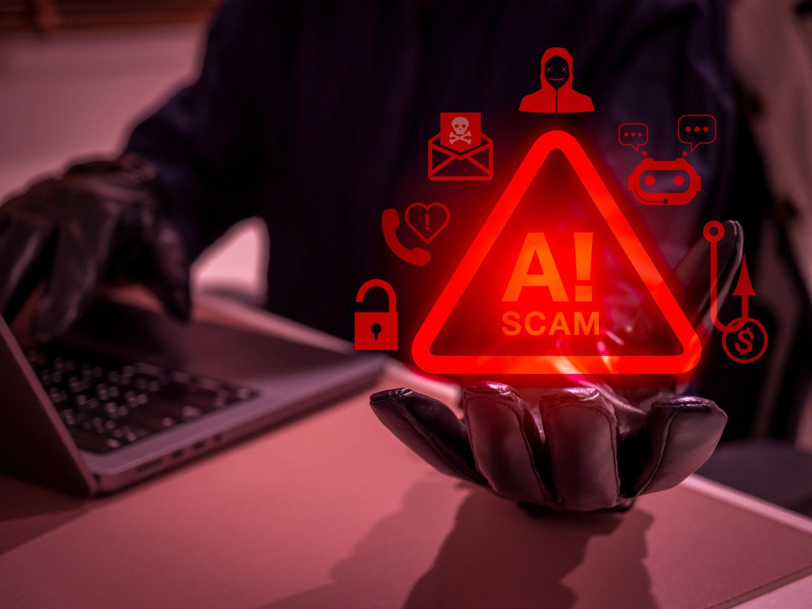 AI-powered phishing attacks targeting users with deepfake email scams