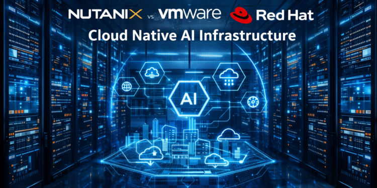 Nutanix vs VMware Red Hat cloud native AI infrastructure comparison