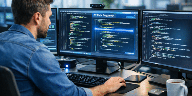 AI-written code in Linux kernel being reviewed by a developer