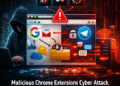 malicious chrome extensions stealing google and telegram data