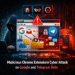 malicious chrome extensions stealing google and telegram data