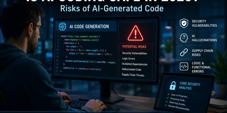 is AI coding safe in 2026 AI generated code security risks and vulnerabilities