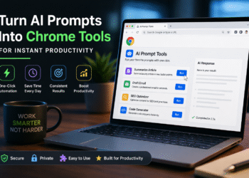 AI prompts Chrome tools for one-click productivity and automation