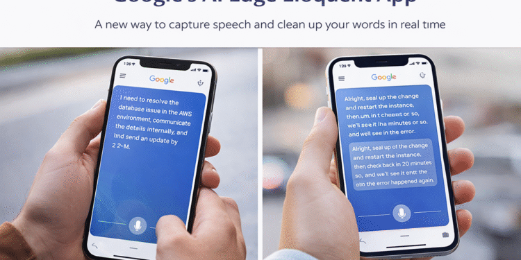 people using AI app on smartphones converting speech into structured text in real time