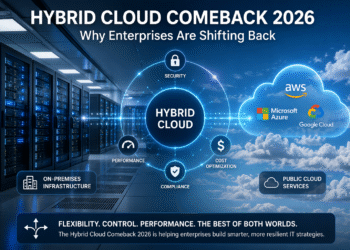 hybrid cloud comeback 2026 enterprise infrastructure strategy visualization