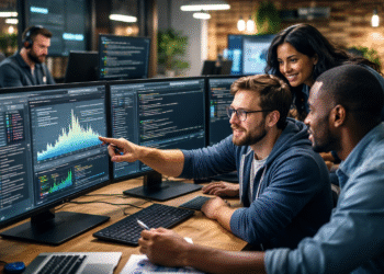 AI system monitoring dashboard showing model drift and production issues