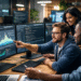AI system monitoring dashboard showing model drift and production issues