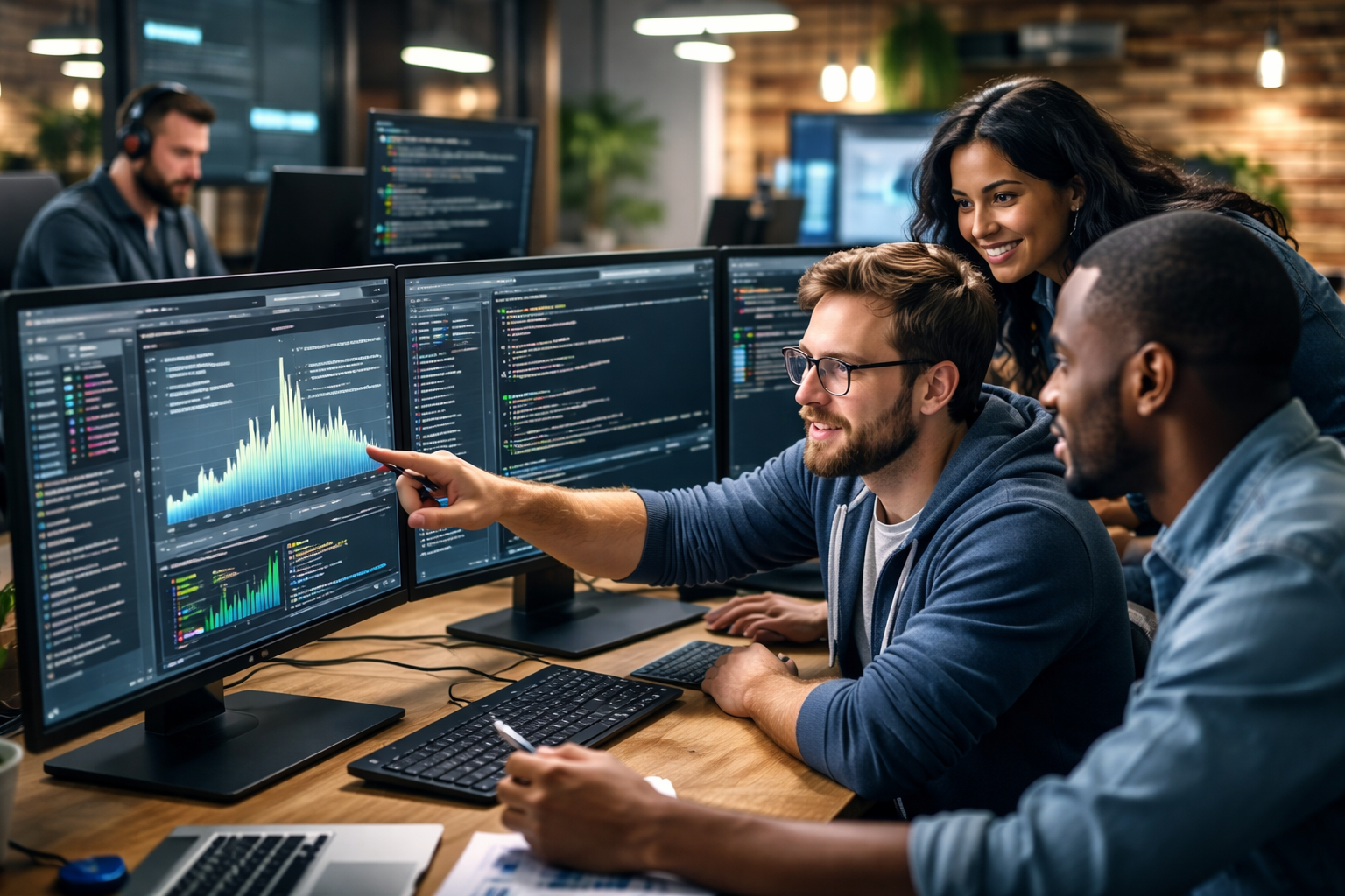 AI system monitoring dashboard showing model drift and production issues