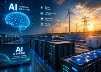 AI power crisis and energy infrastructure supporting hyperscale data centers