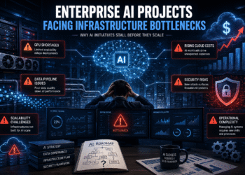 enterprise AI projects facing infrastructure bottlenecks and cloud scalability issues