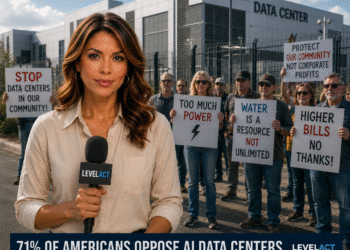 Amanda reporting on public opposition to AI data centers in the United States
