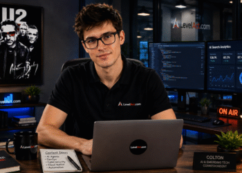 Colton Reed discussing AI Browser Wars and the future of search at LevelAct
