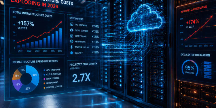 rising AI infrastructure costs in enterprise technology environments