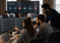 AI in DevOps enterprise engineering team using AI-powered automation and cloud infrastructure management tools