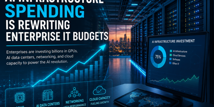 AI Infrastructure Spending Is Rewriting Enterprise IT Budgets with GPUs, AI Data Centers, Networking, and Cloud Infrastructure