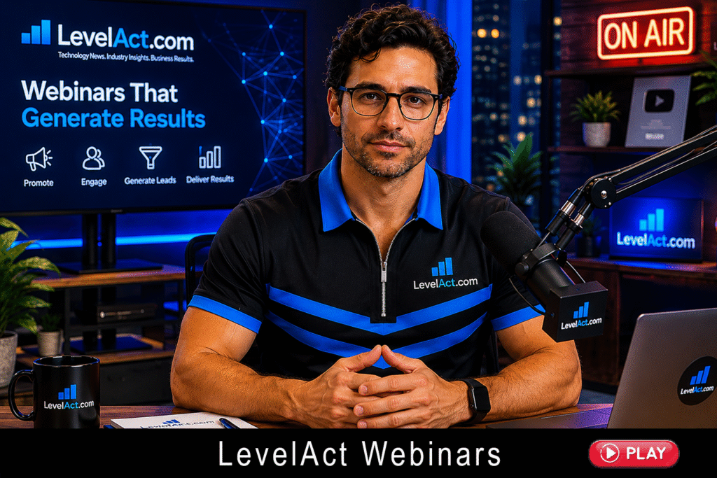 Thomas discusses LevelAct Webinars and upcoming enterprise technology events