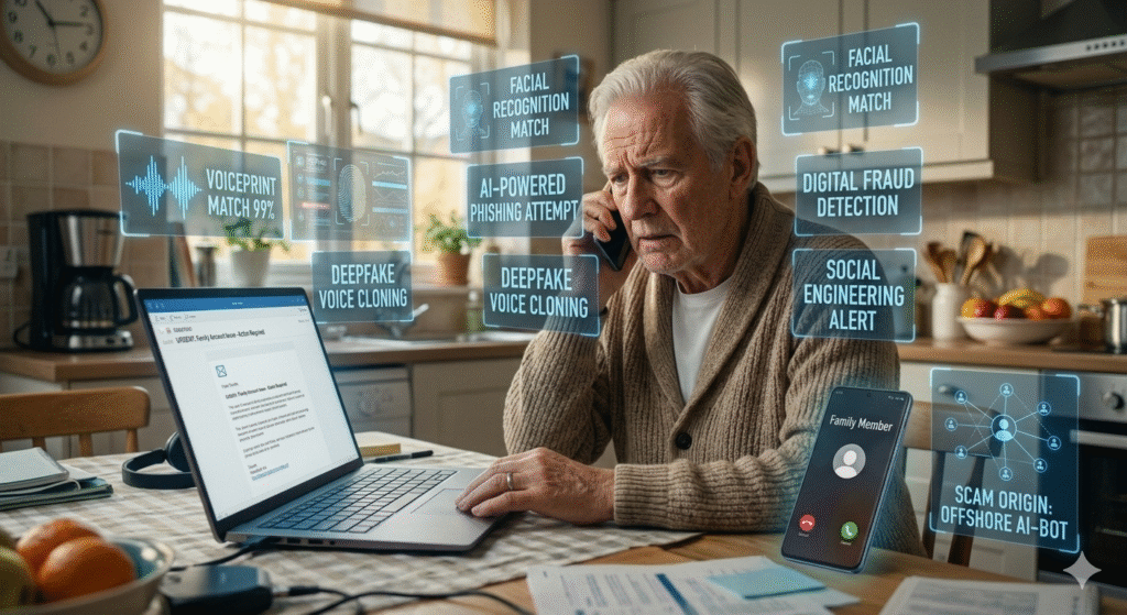 AI Scams targeting elderly man